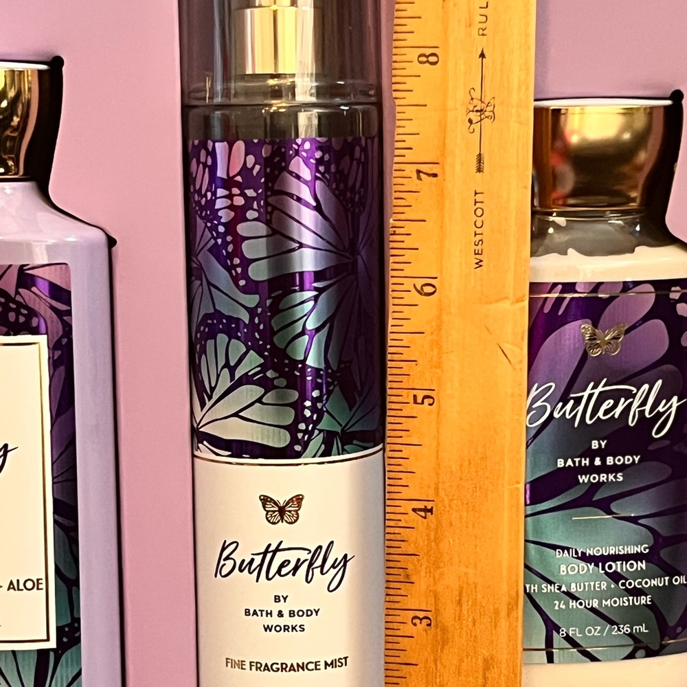 Butterfly Themed Bath and Body Works Gift Bundle - Picture 9 of 10